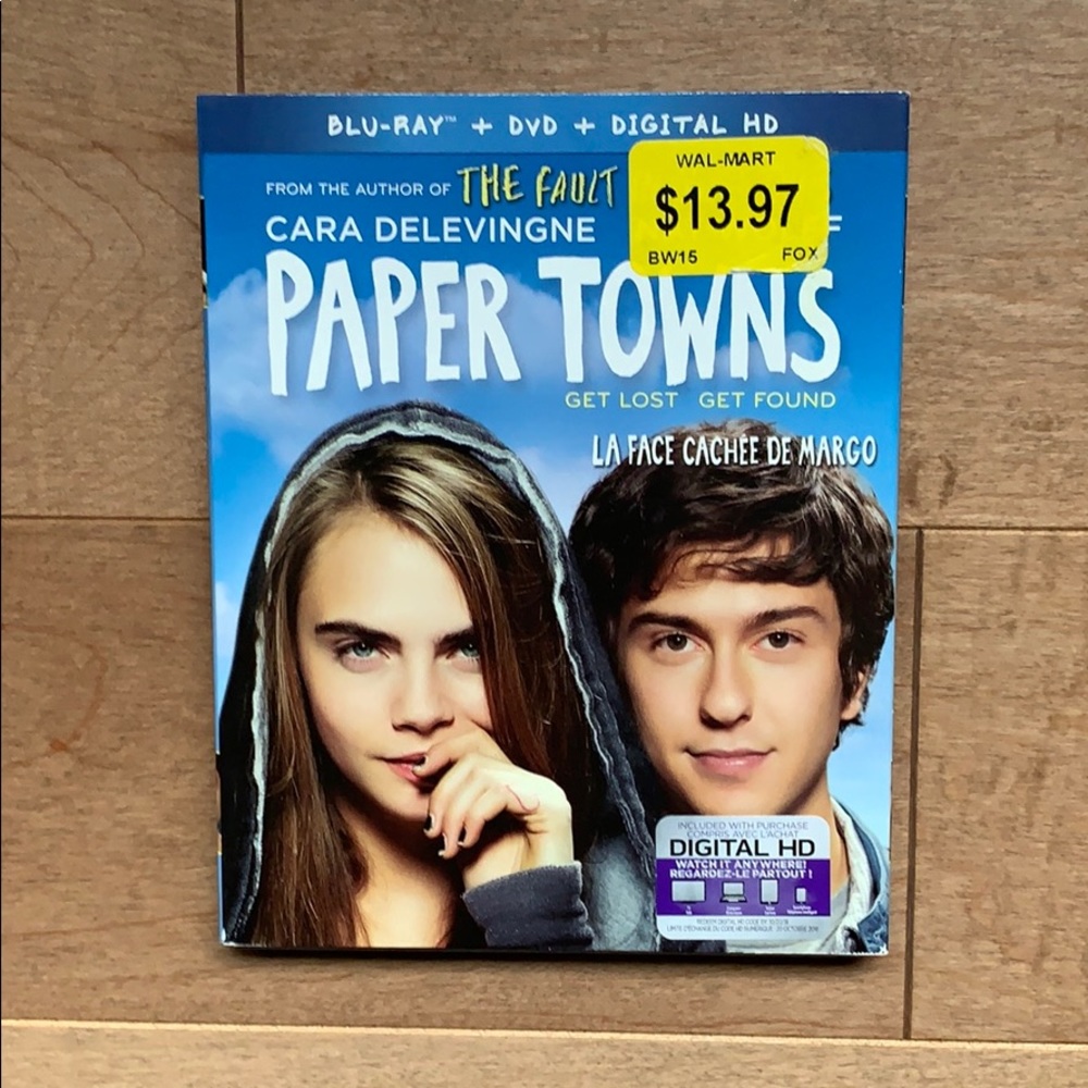 Paper Towns Blu-Ray/DVD Combo